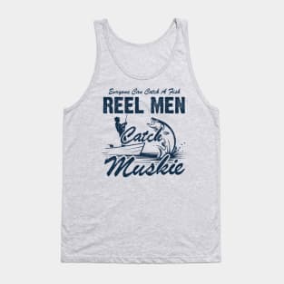 Reel Men Catch Muskie Tank Top